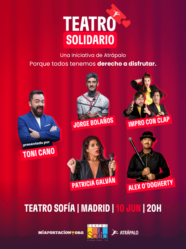 Cartel Gala Madrid Teatro Solidario